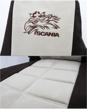 Чехлы SCANIA 5 Кубик Кабрио вышивка -foto2