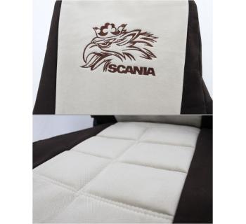 Чехлы SCANIA 5 Кубик Кабрио вышивка -foto2