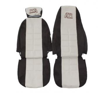 Чехлы SCANIA 5 Кубик Кабрио вышивка -foto3