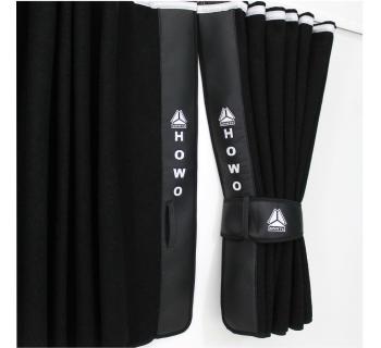 Шторы ночные лобового окна сборка c вышивкой HOWO-foto3