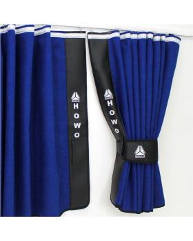 Шторы ночные лобового окна сборка c вышивкой HOWO-foto3