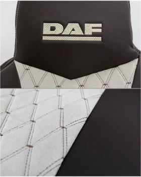 Чехлы DAF 95 Rest Кабрио Экокожа вышивка -foto2