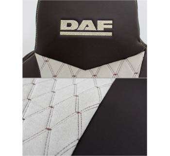 Чехлы DAF 95 Rest Кабрио Экокожа вышивка -foto2