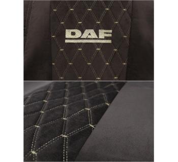 Чехлы DAF 105 Кабрио Коричневый Вышивка-foto2