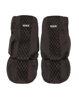 Чехлы DAF 105 Кабрио Коричневый Вышивка-foto3