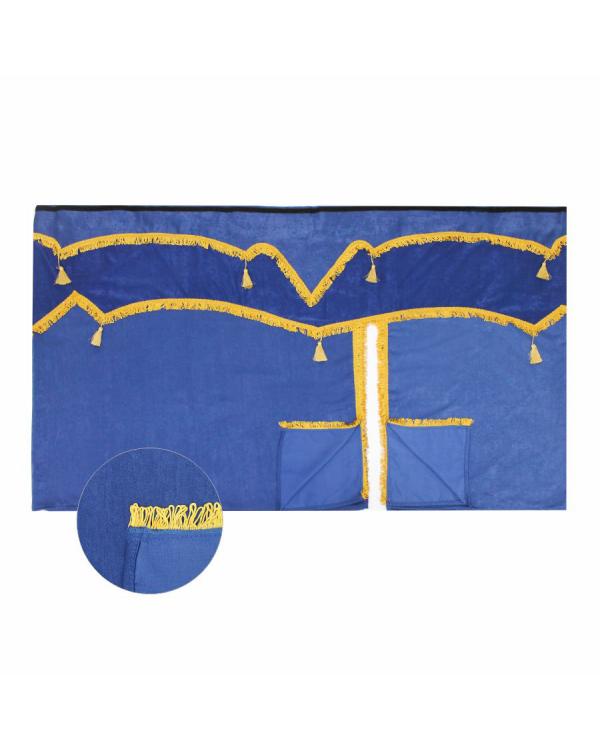 Комплект штор 4Х для грузовых автомобилей Софт Синий 