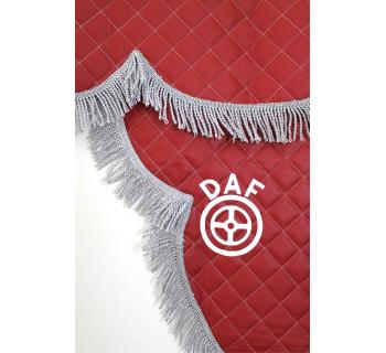 Ламбрекен и уголки DAF из экокожи -foto2