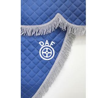 Ламбрекен и уголки DAF из экокожи -foto2