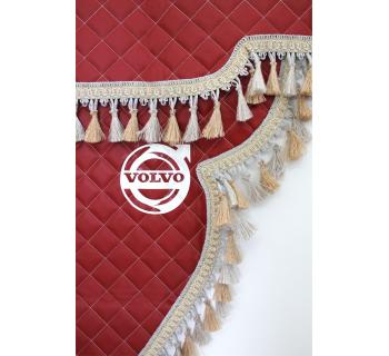 Ламбрекен и уголки VOLVO из экокожи -foto2