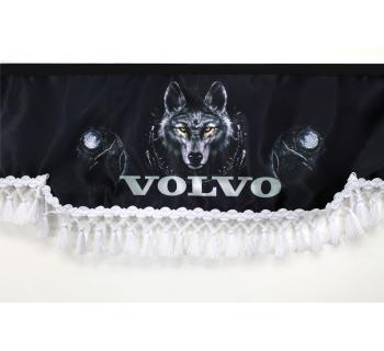 Ламбрекен и уголки с принтом VOLVO "Волк"-foto3