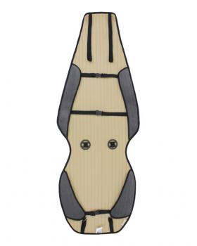 Накидка автомобильная с узкой спинкой (Серый Велюр) -foto2