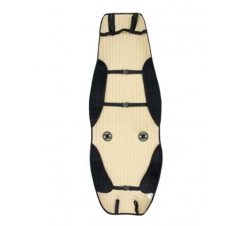 Накидка автомобильная Черный Велюр с узкой спинкой-foto2