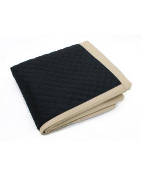 Чехол-Наматрасник DAF 105 Велюр Черный Экокожа-foto3