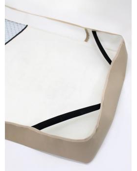 Чехол-Наматрасник DAF 105 Велюр Черный Экокожа-foto2