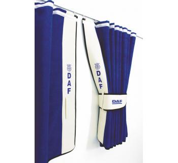 Шторы ночные лобового окна сборка c вышивкой DAF-foto2