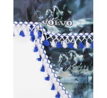 Ламбрекен и уголки с принтом VOLVO "Кони под луной"-foto2