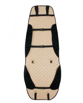 Накидка автомобильная с узкой спинкой (Черный Велюр)-foto4