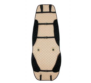 Накидка автомобильная с узкой спинкой (Черный Велюр)-foto4