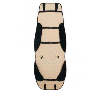 Накидка автомобильная с узкой спинкой (Черный Велюр) -foto4