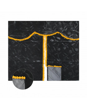 Комплект штор спального места с ламбрекеном Серый