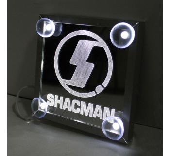 Светодиодная табличка SHACMAN 150*150мм-foto2