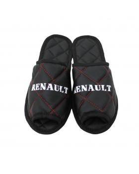 Тапочки экокожа RENAULT (Черный)