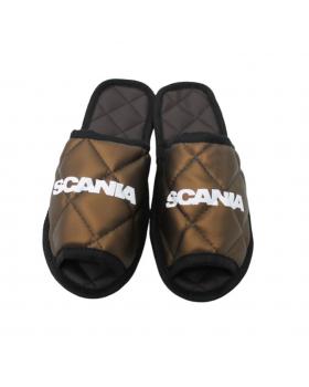 Тапочки экокожа SCANIA (Бронзовый)