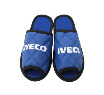 Тапочки экокожа IVECO (Синий)