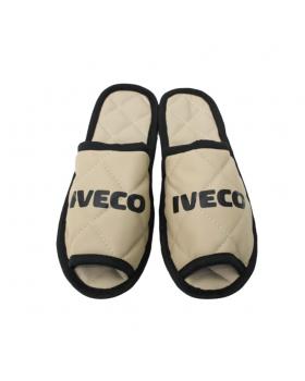 Тапочки экокожа IVECO (Бежевый)