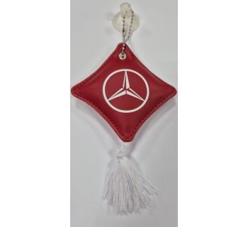 Подвеска-подушечка MERCEDES Красная с Кисточкой-foto2