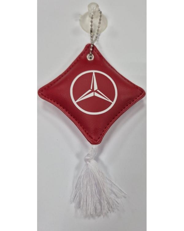 Подвеска-подушечка MERCEDES Красная с Кисточкой