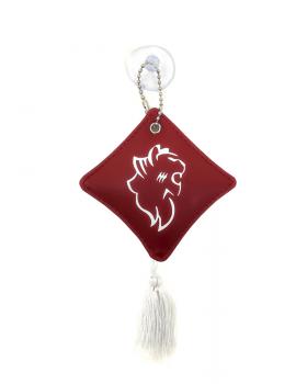 Подвеска Подушечка SITRAK Экокожа Красный/Белый-foto2