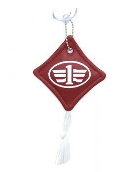 Подвеска Подушечка FAW Экокожа Красный/Белый-foto3