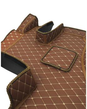 3D Коврик SHACMAN Х6000 Коричневый-Бежевый-foto3