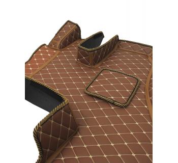 3D Коврик SHACMAN Х6000 Коричневый-Бежевый-foto3