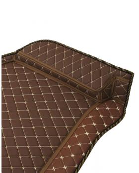 3D Коврик SHACMAN Х6000 Коричневый-Бежевый-foto5