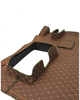 3D Коврик SHACMAN Х6000 Коричневый-Бежевый-foto4