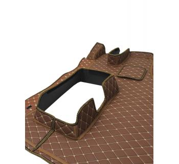 3D Коврик SHACMAN Х6000 Коричневый-Бежевый-foto4