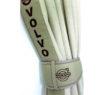 Шторы ночные лобового окна сборка c вышивкой VOLVO-foto4