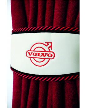 Шторы ночные лобового окна сборка c вышивкой VOLVO-foto3