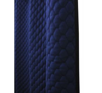 Комплект штор велюр синий-foto4