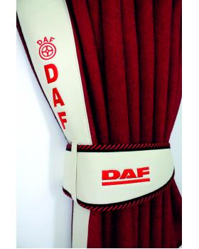 Шторы ночные лобового окна сборка c вышивкой DAF-foto3