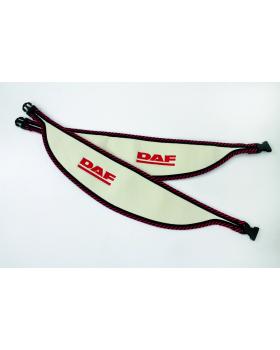 Шторы ночные лобового окна сборка c вышивкой DAF-foto5