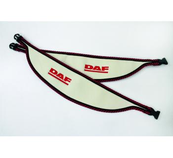 Шторы ночные лобового окна сборка c вышивкой DAF-foto5