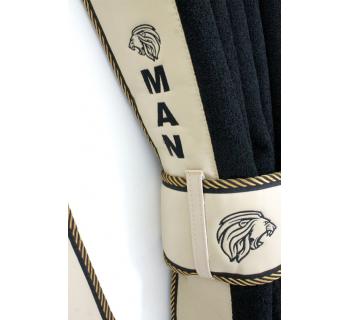 Шторы ночные лобового окна сборка c вышивкой MAN-foto4