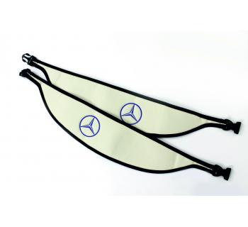 Шторы ночные лобового окна сборка c вышивкой MERCEDES-foto4