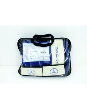 Шторы ночные лобового окна сборка c вышивкой MERCEDES-foto5