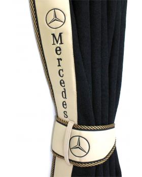 Шторы ночные лобового окна сборка c вышивкой MERCEDES-foto4