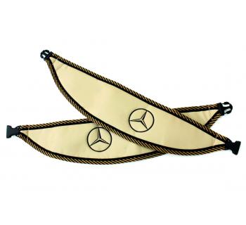 Шторы ночные лобового окна сборка c вышивкой MERCEDES-foto5