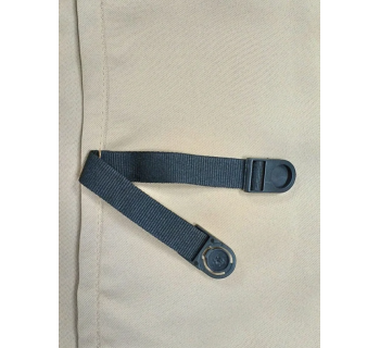 Шторы лобового окна 90х270см Блэкаут Бежевый-foto3